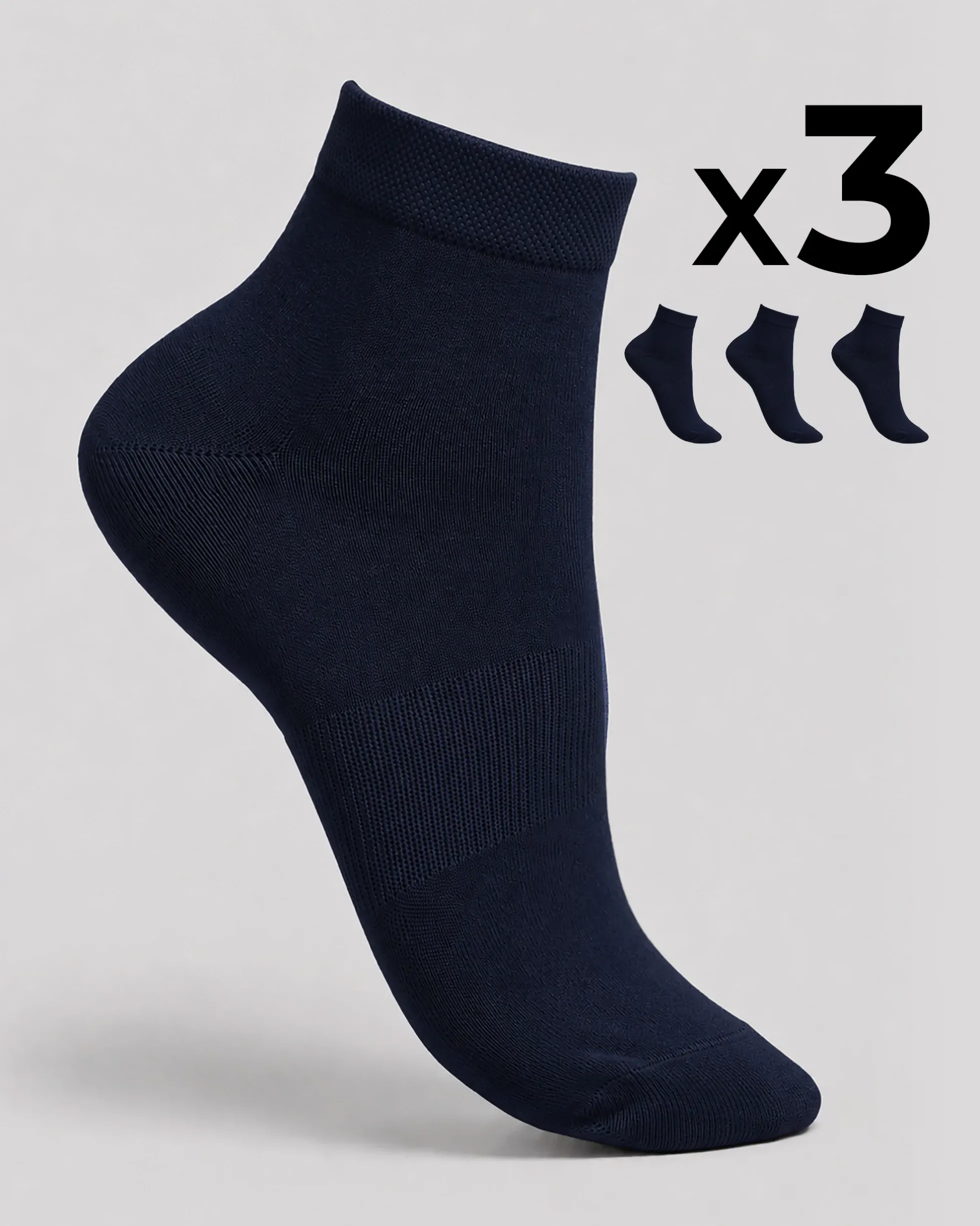Bike socks cotone x3 Uomo