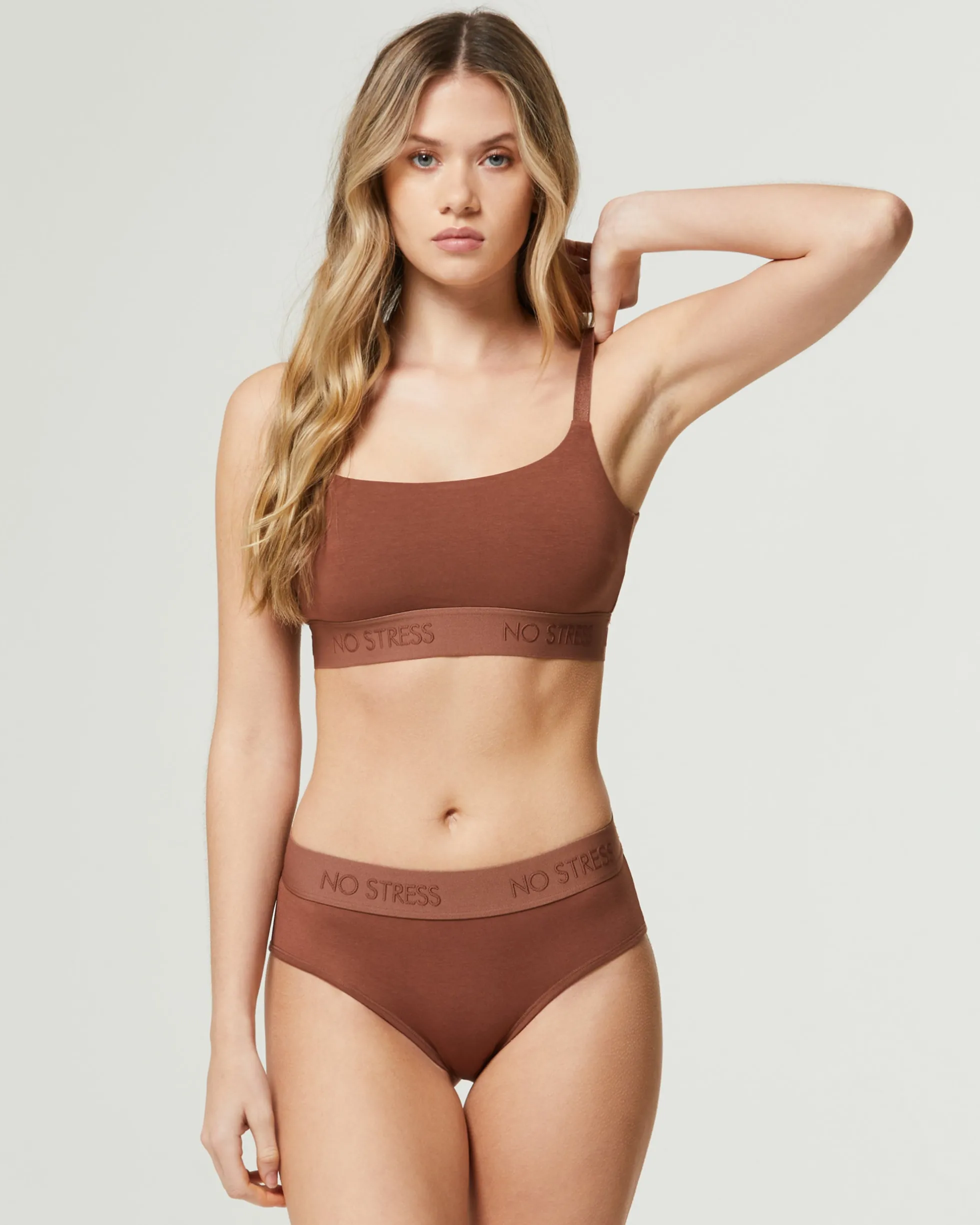 Brassiere no stress cotone modal