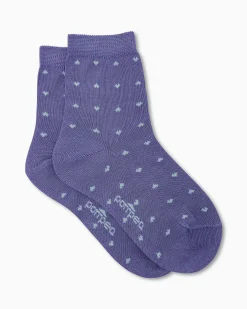 CALZA BIMBA GISELLA MOTIVO A CUORI