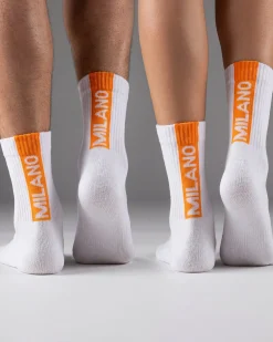 Calza corta tennis unisex Milano