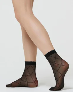 CALZINO VELATO LILIAN CON EFFETTO MICROTULLE