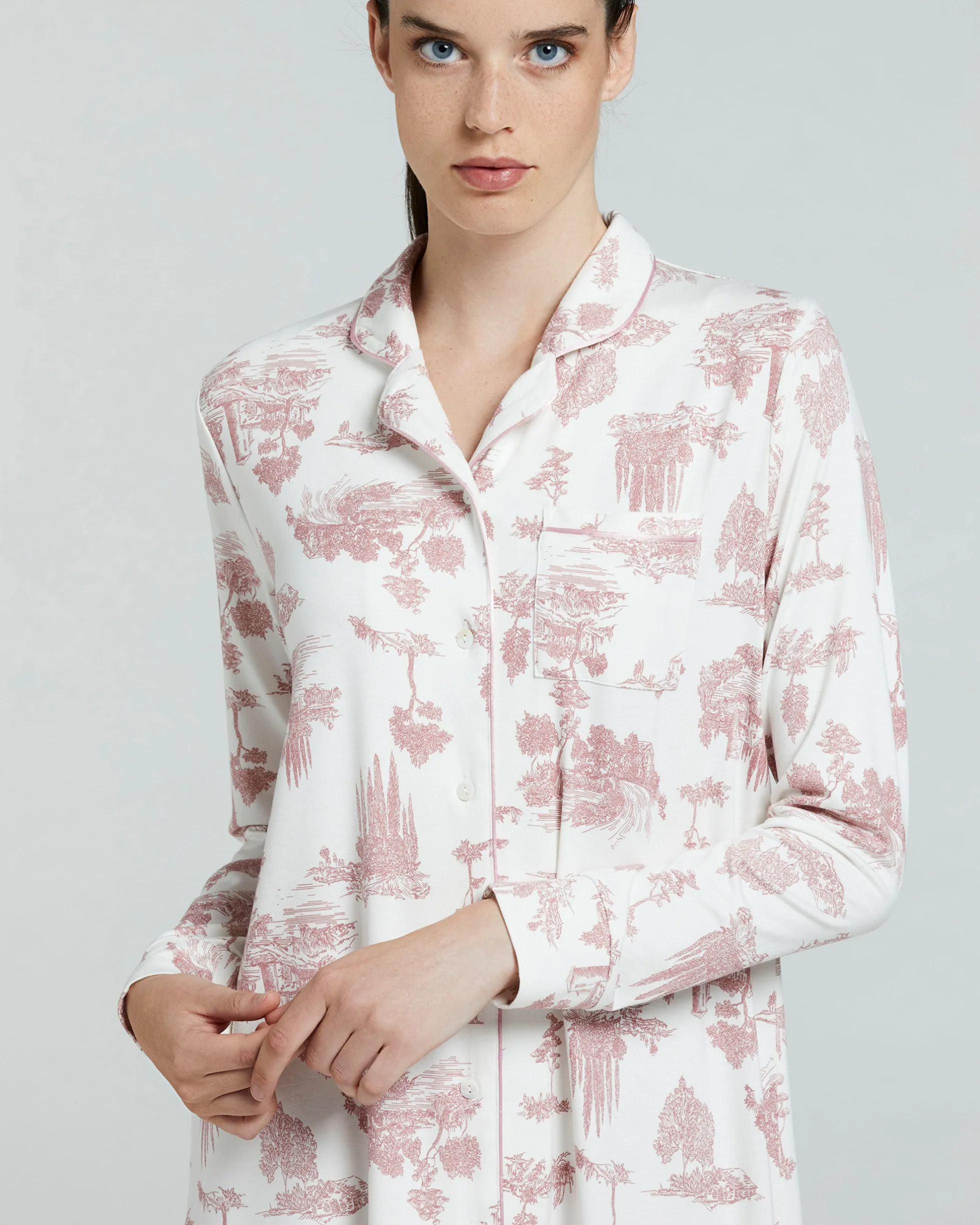 CAMICIA DA NOTTE VISCOSA MINTAKA