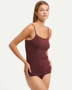 Canotta seamless con spalline sottili