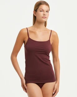 Canotta seamless con spalline sottili