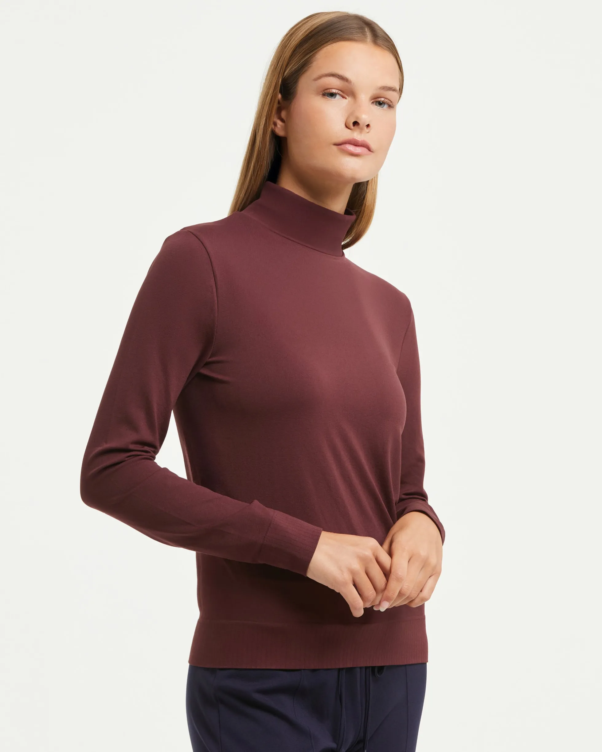 Maglia lupetto donna seamless