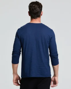 MAGLIA UOMO MANICA LUNGA COTONE FIAMMATO