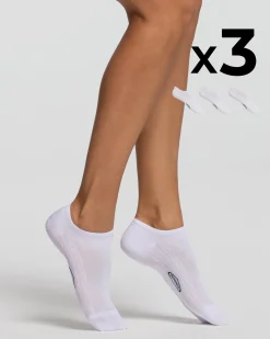 Minicalza cotone x3 donna