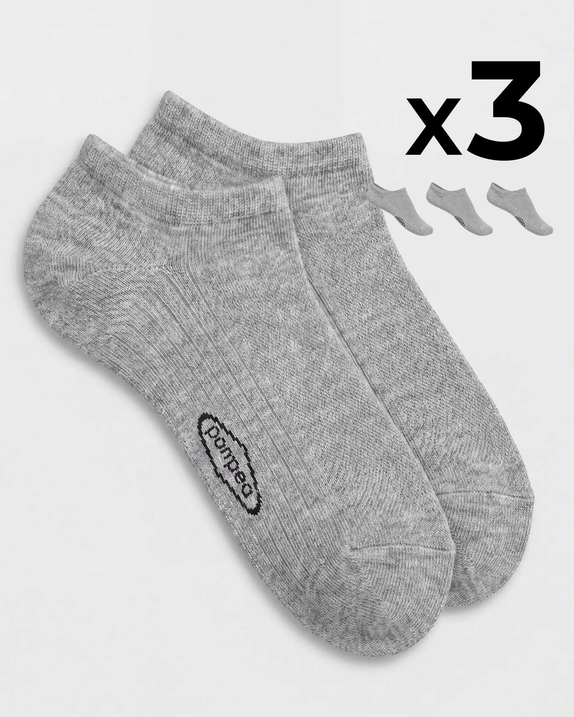 Minicalza cotone x3 donna
