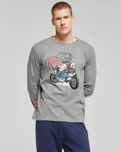 Pigiama lungo cotone interlock Aldo