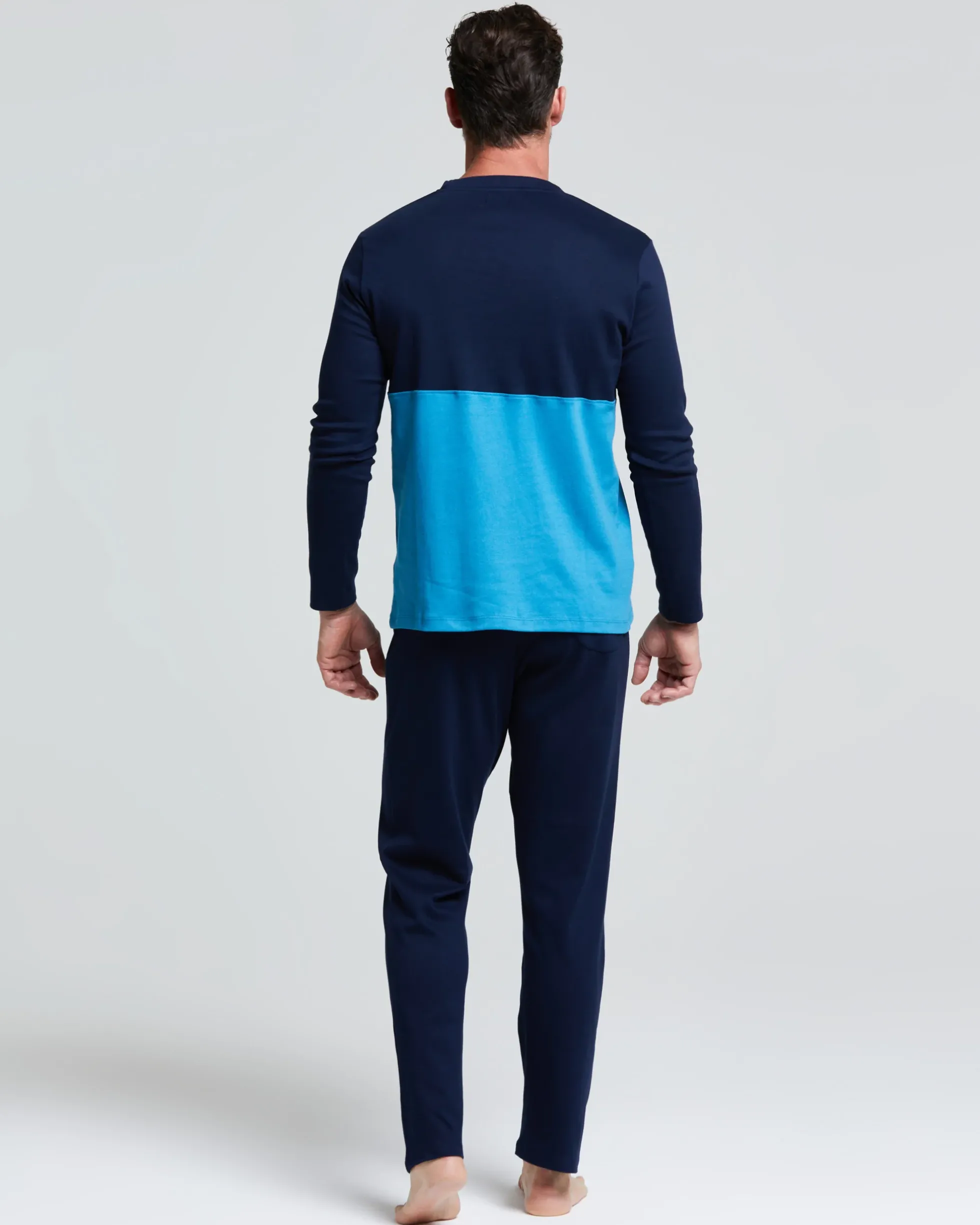 Pigiama lungo cotone interlock Cappero