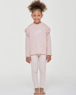 Pigiama lungo cotone interlock Aura