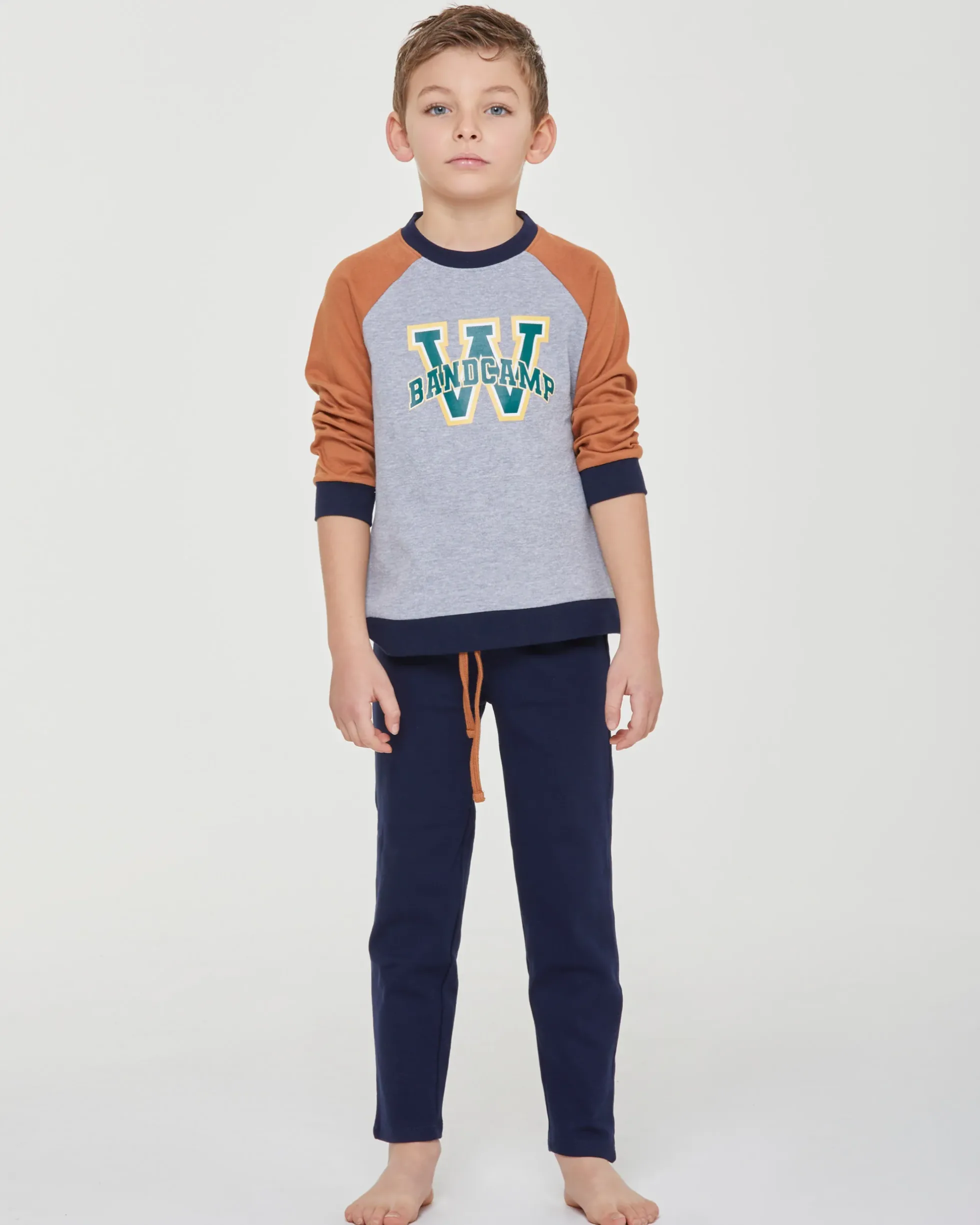 Pigiama lungo cotone interlock Elvis
