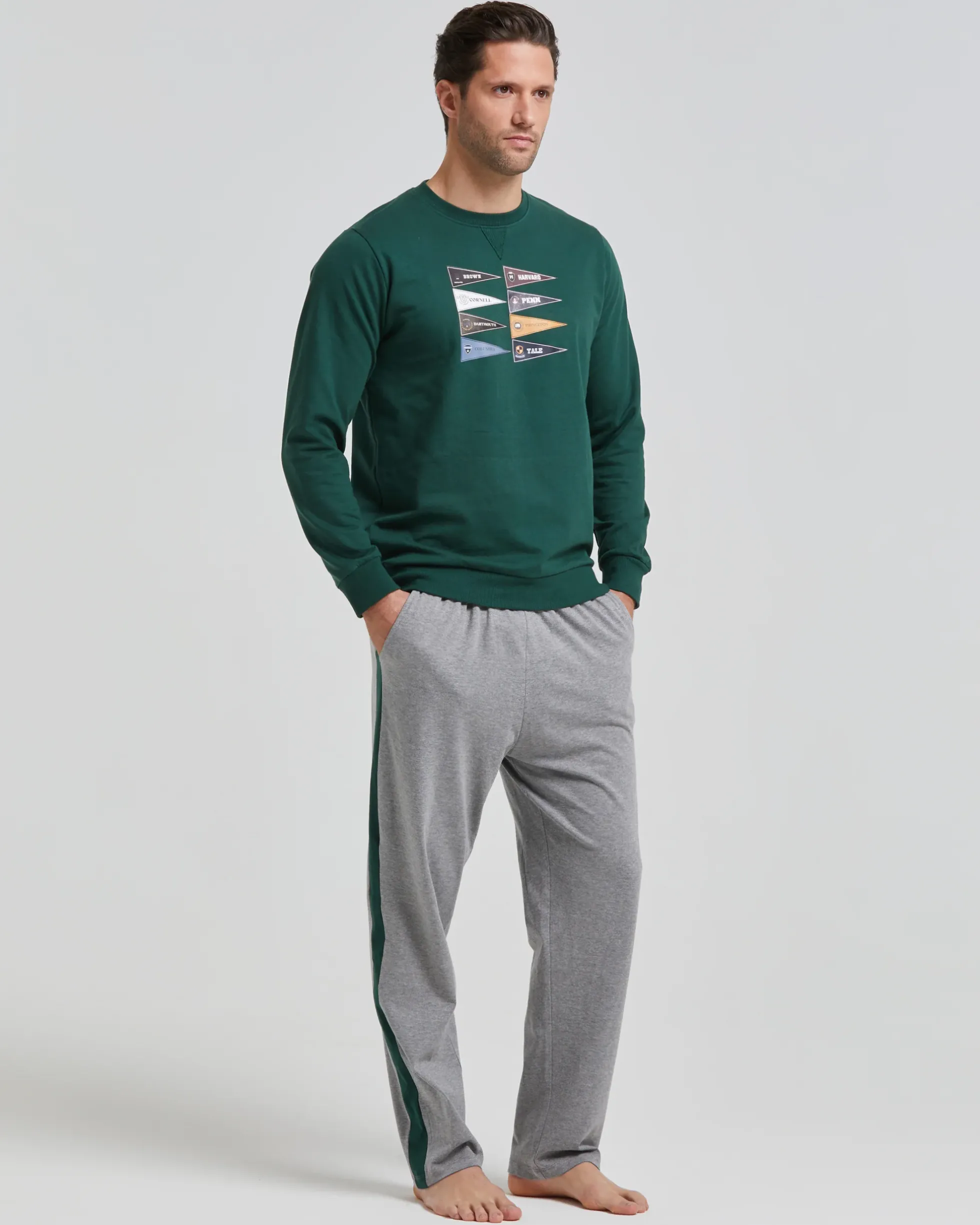 Pigiama lungo cotone York