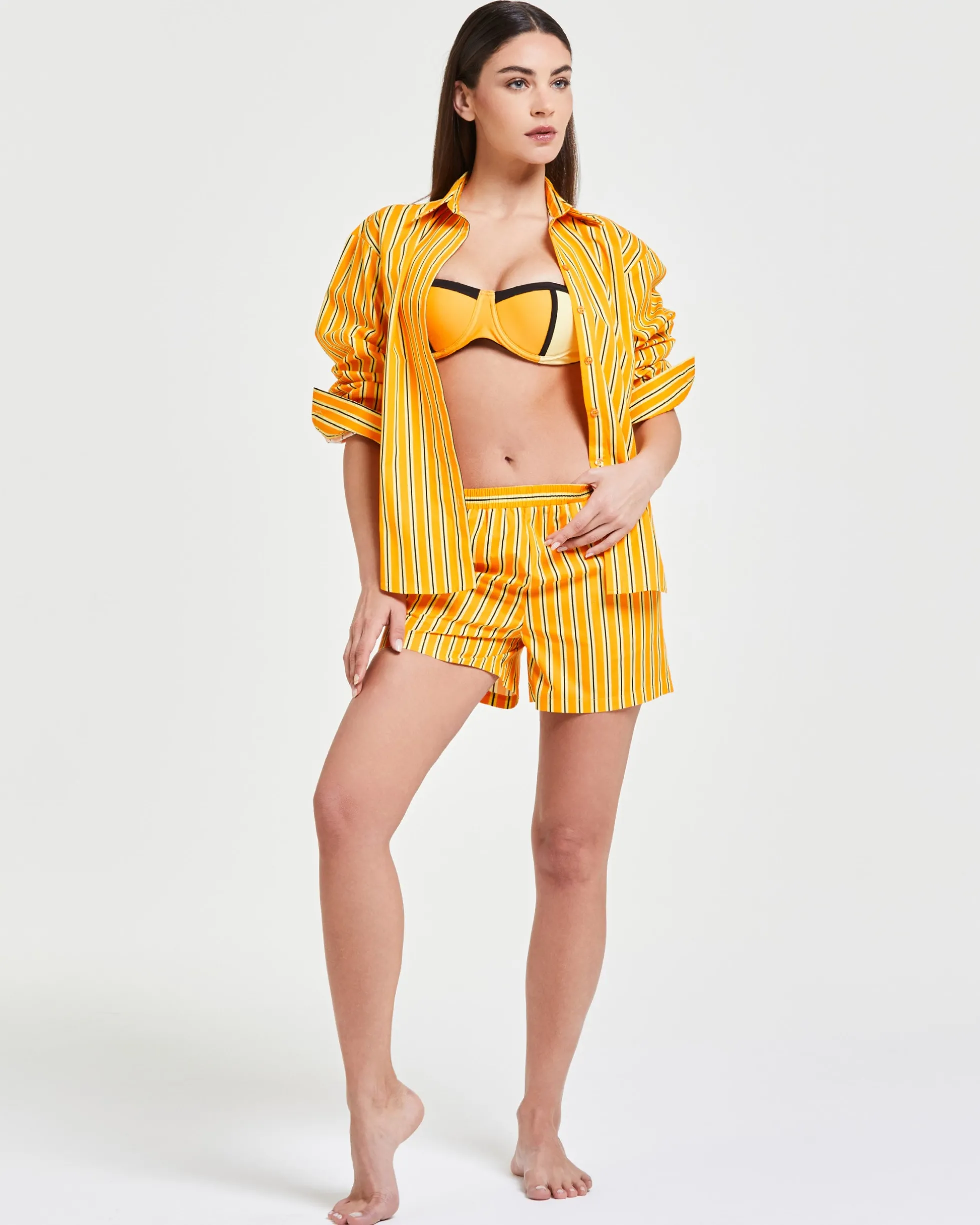 Pompea x Silvian Heach camicia over