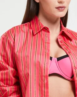 Pompea x Silvian Heach camicia over