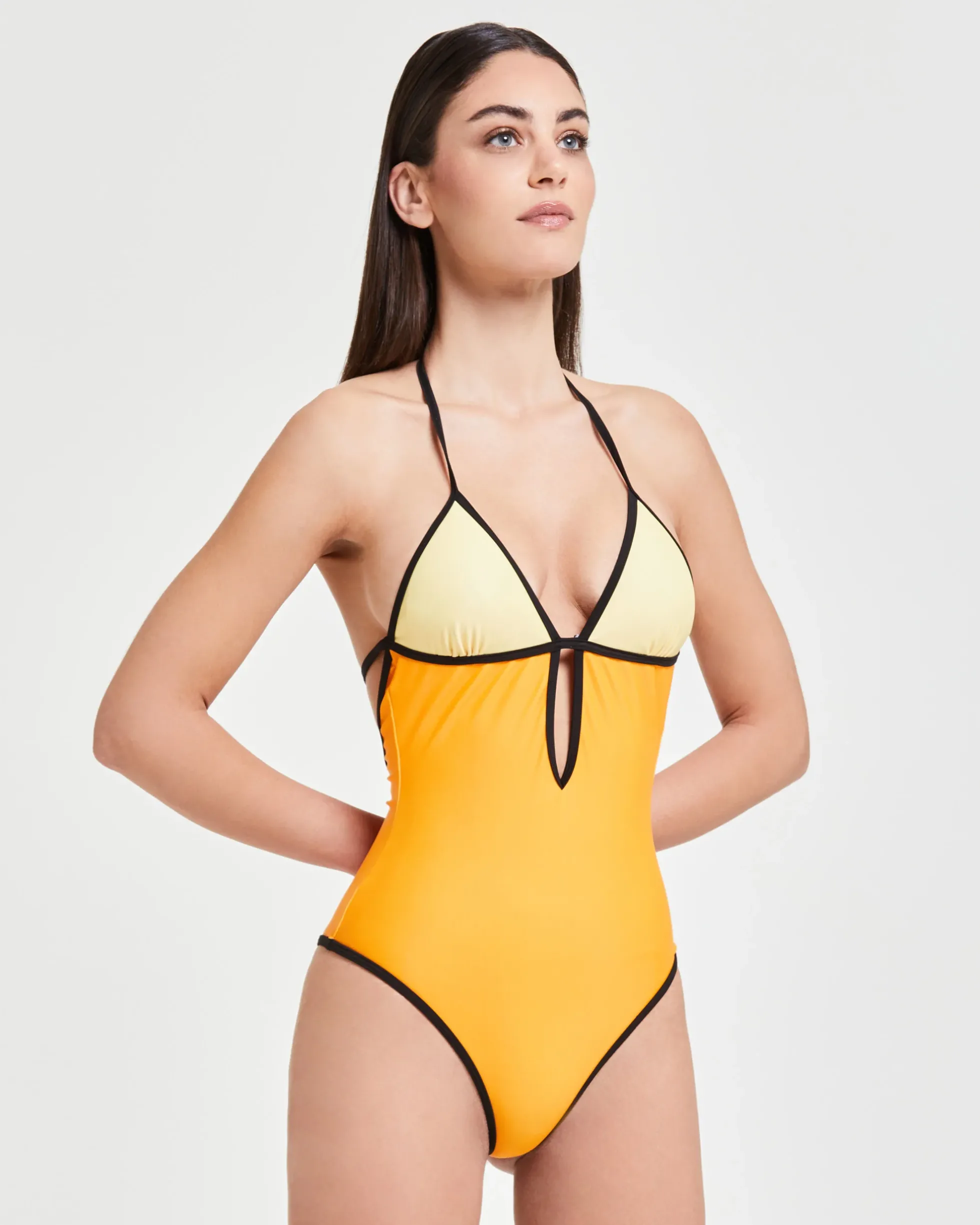 Pompea x Silvian Heach costume intero con coppe rimovibili
