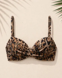Reggiseno fascia Leopard