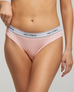 Slip no stress donna cotone con cinturino logato elasticizzato