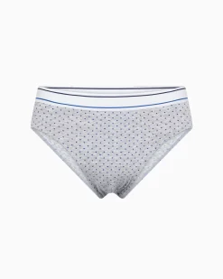 Slip uomo cotone con fantasia a pois