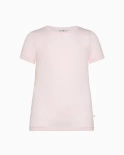 T-shirt girocollo bimba in cotone organico