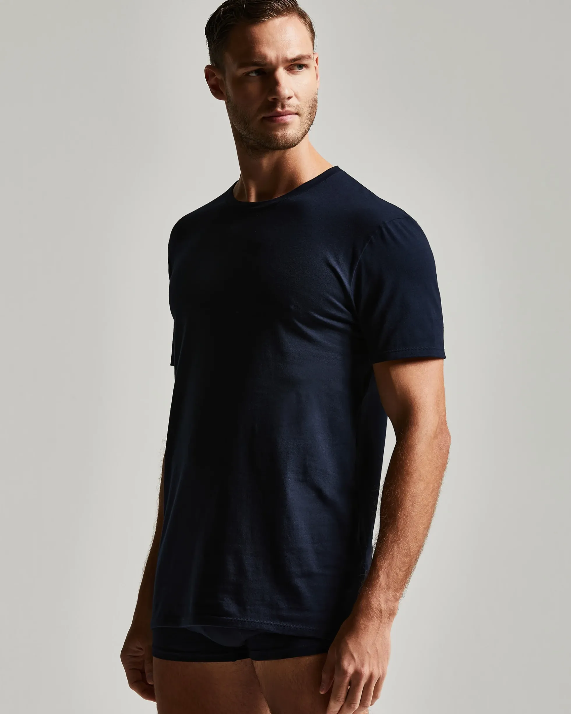 T-SHIRT GIROCOLLO COTONE ORGANICO VESTIBILITÀ REGULAR