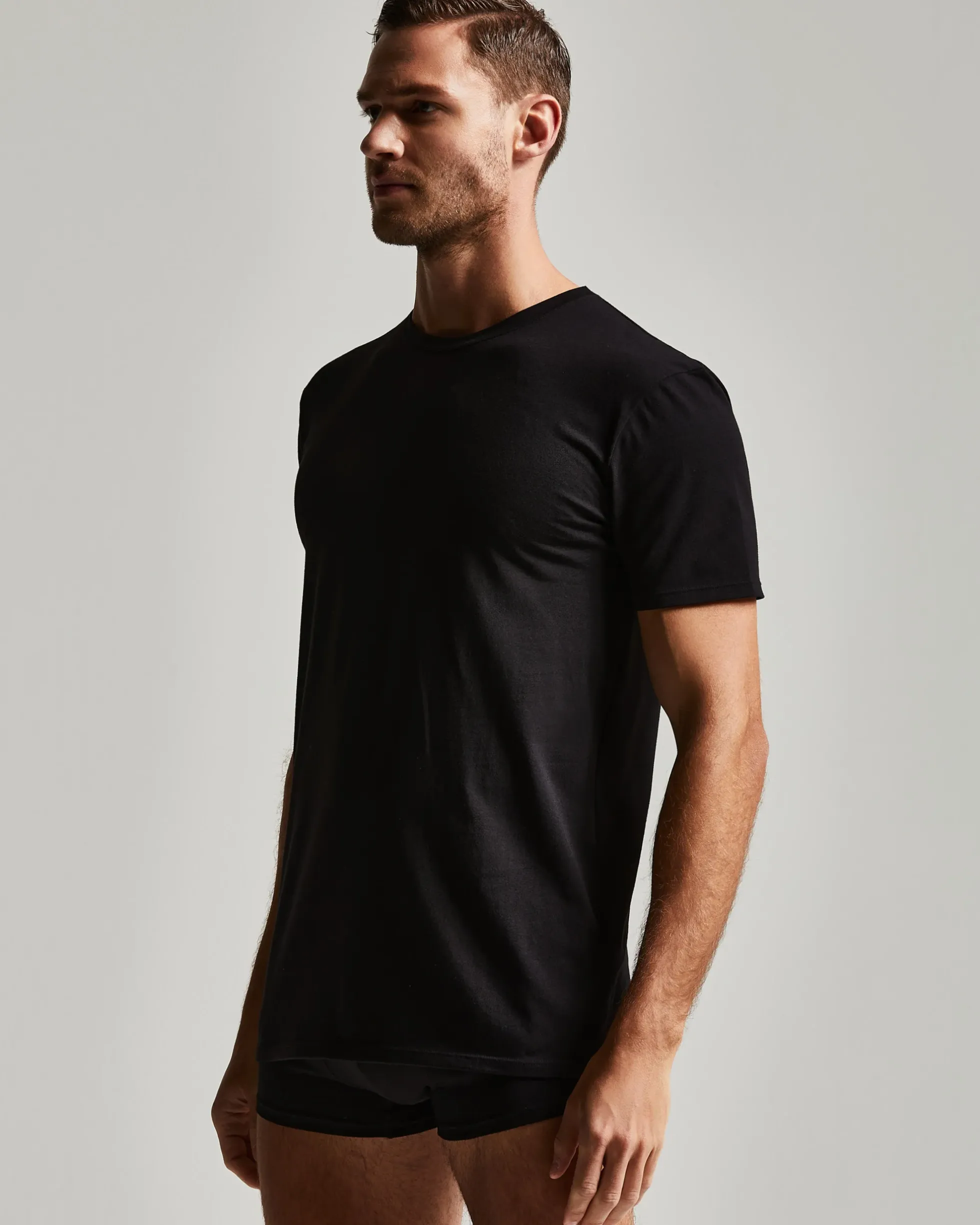 T-SHIRT GIROCOLLO COTONE ORGANICO VESTIBILITÀ REGULAR