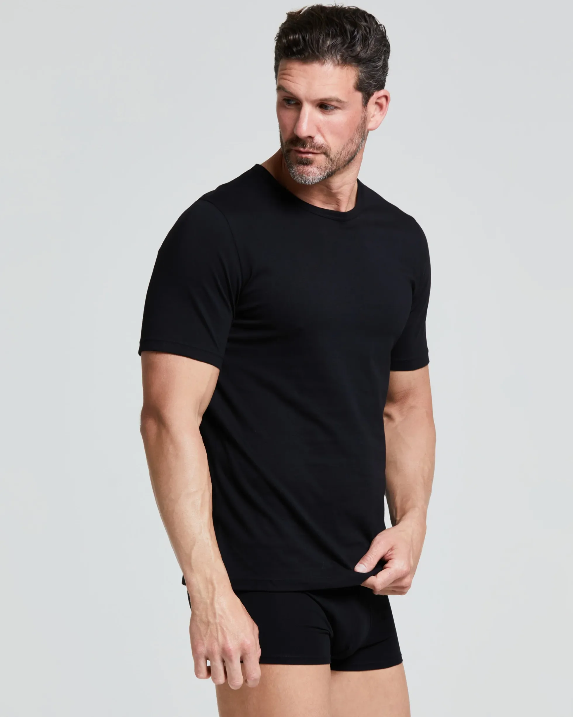 T-Shirt girocollo in cotone organico Cotton Planet vestibilità comfort