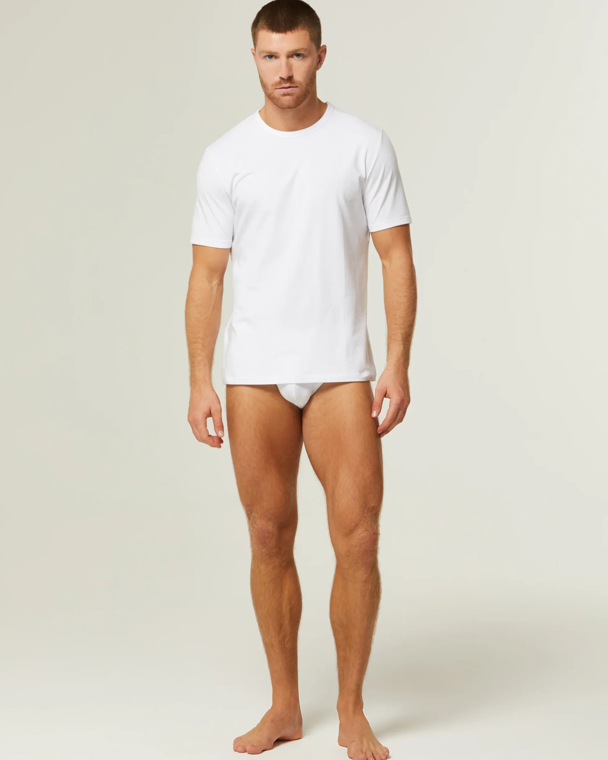 T-shirt uomo manica corta caldo cotone